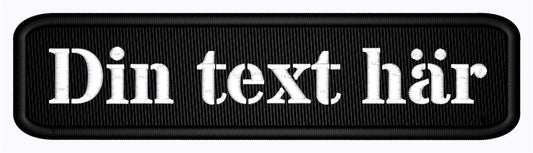 Patch 100x25 runda hörn