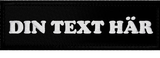 Patch 100x30 skarpa hörn