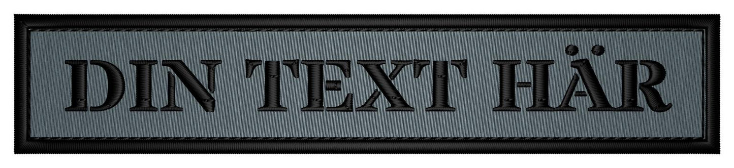 Patch 125x25 skarpa hörn