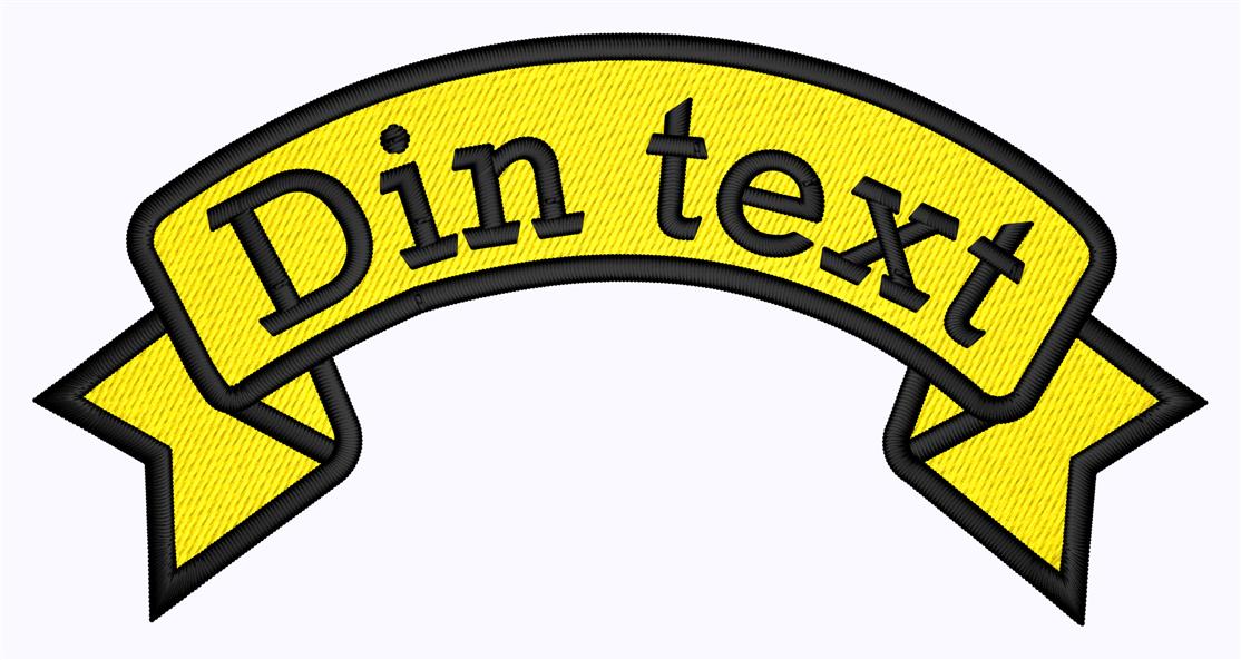 Patch, vimpelbåge 100x50