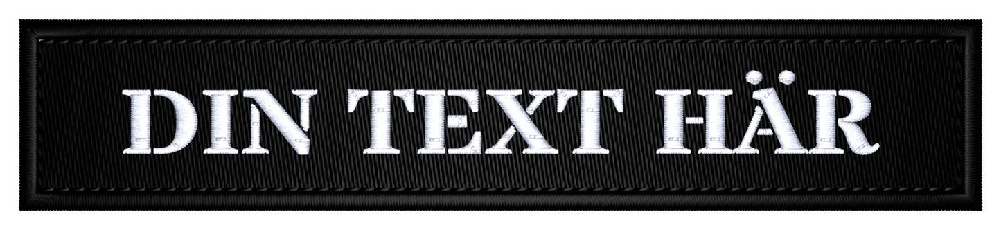 Patch 125x25 skarpa hörn