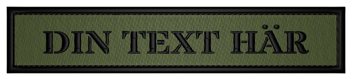 Patch 125x25 skarpa hörn