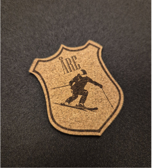 Konstläderpatch (kork) Åre
